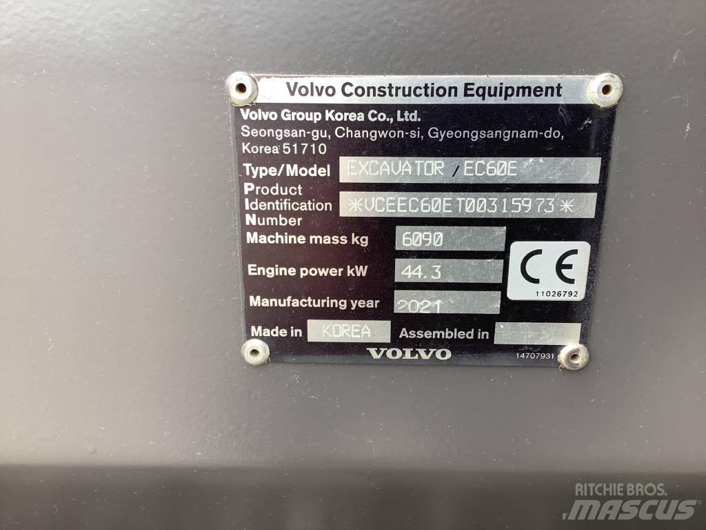 Volvo EC 60 E Paletli ekskavatörler