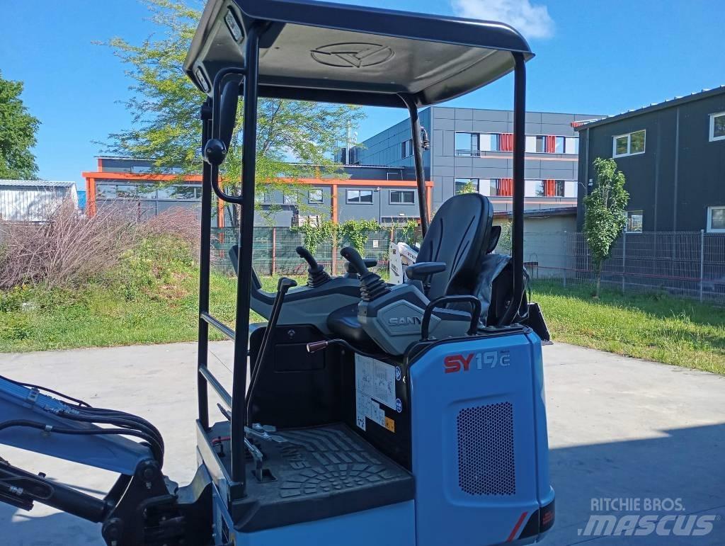 Sany SY 19 E Mini ekskavatörler, 7 tona dek
