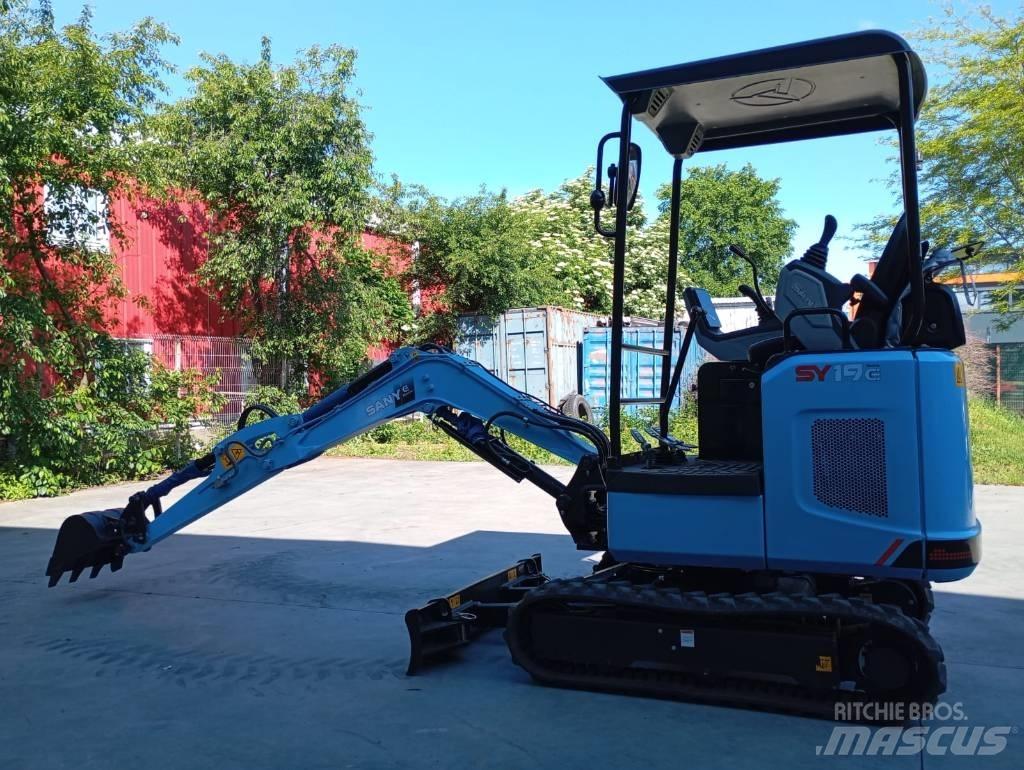 Sany SY 19 E Mini ekskavatörler, 7 tona dek