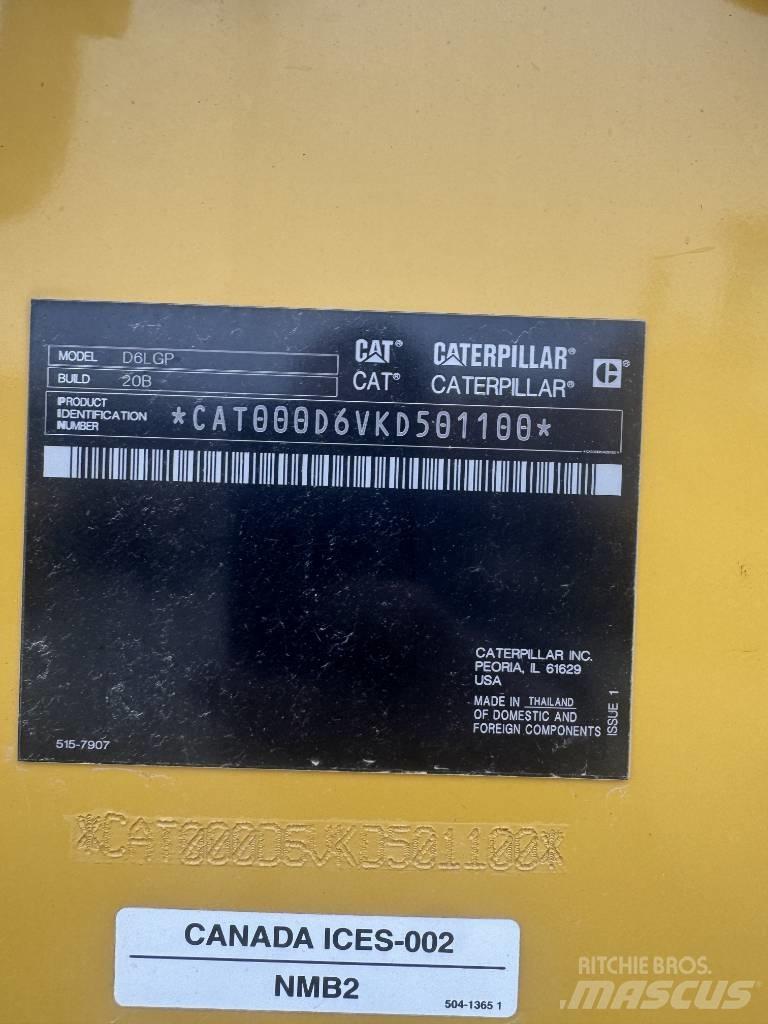 CAT D6 LGP Paletli dozerler