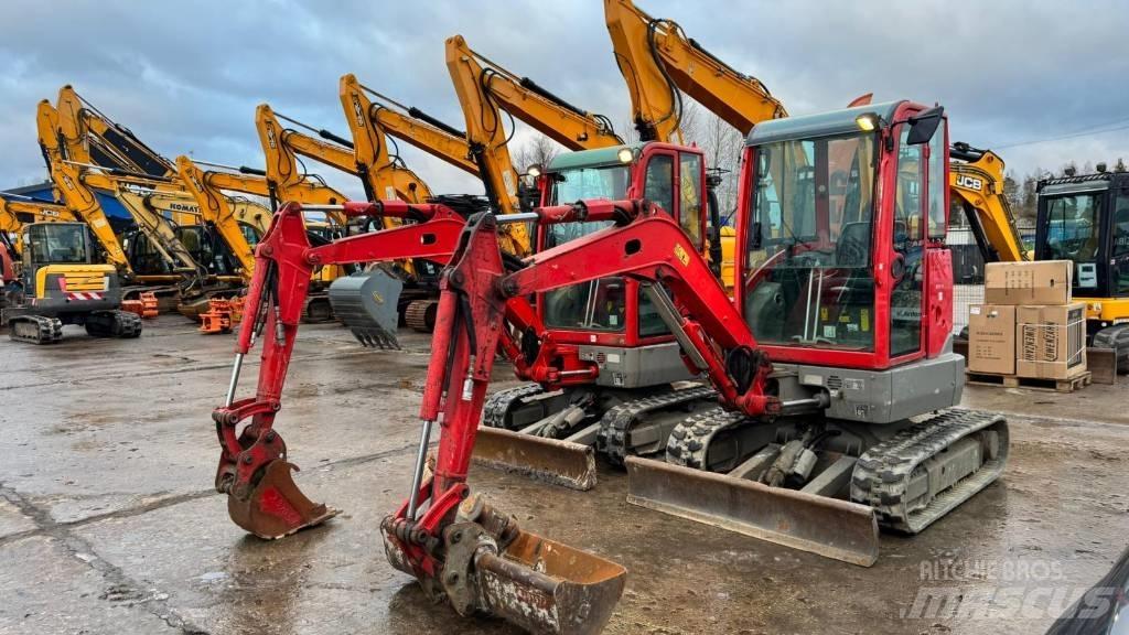 Volvo ECR 25 D Mini ekskavatörler, 7 tona dek
