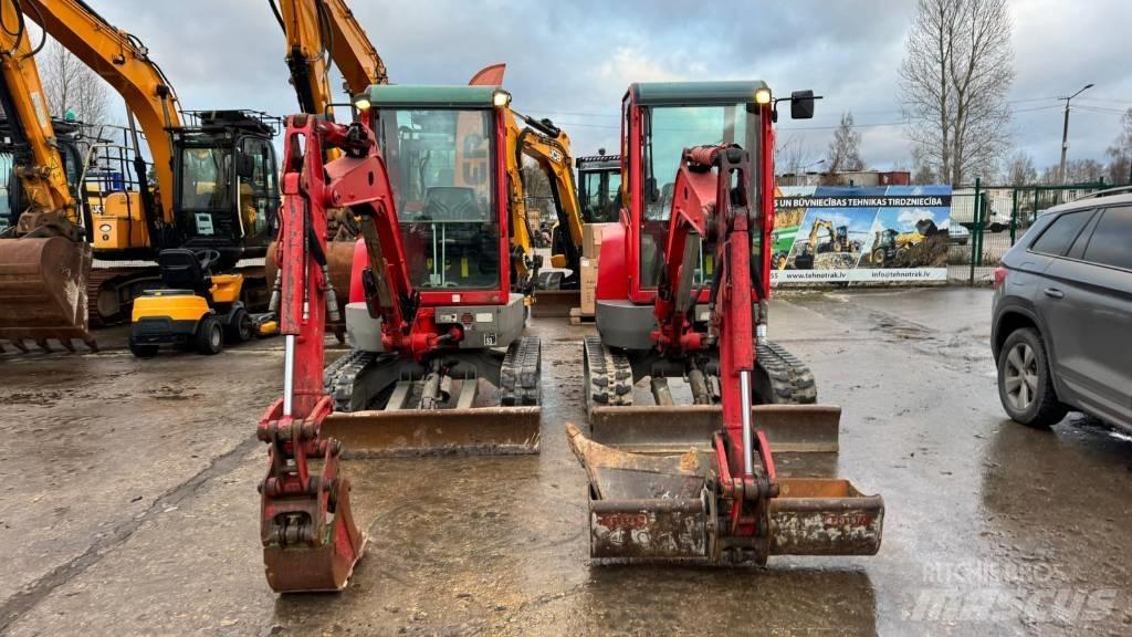 Volvo ECR 25 D Mini ekskavatörler, 7 tona dek