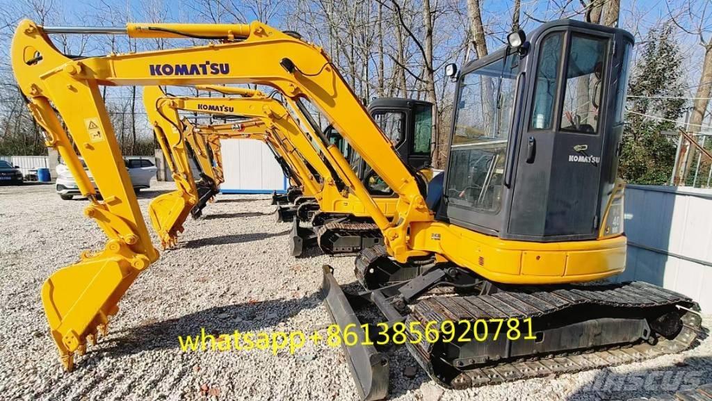 Komatsu PC 40 MR Mini ekskavatörler, 7 tona dek