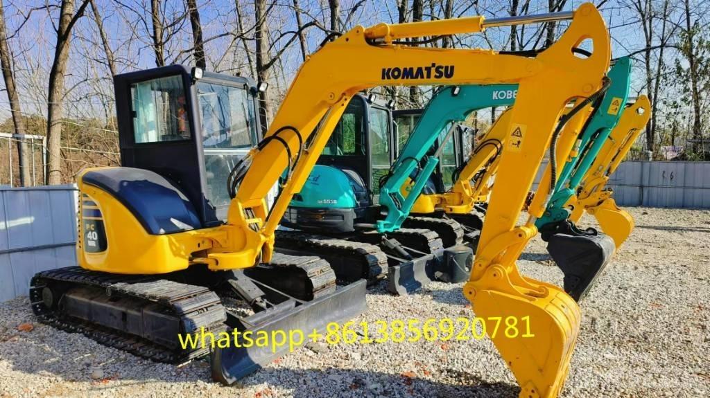Komatsu PC 40 MR Mini ekskavatörler, 7 tona dek