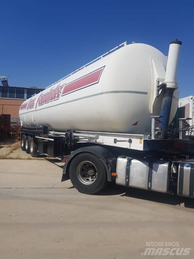 Fruehauf BENALU TC34 Tanker yari çekiciler