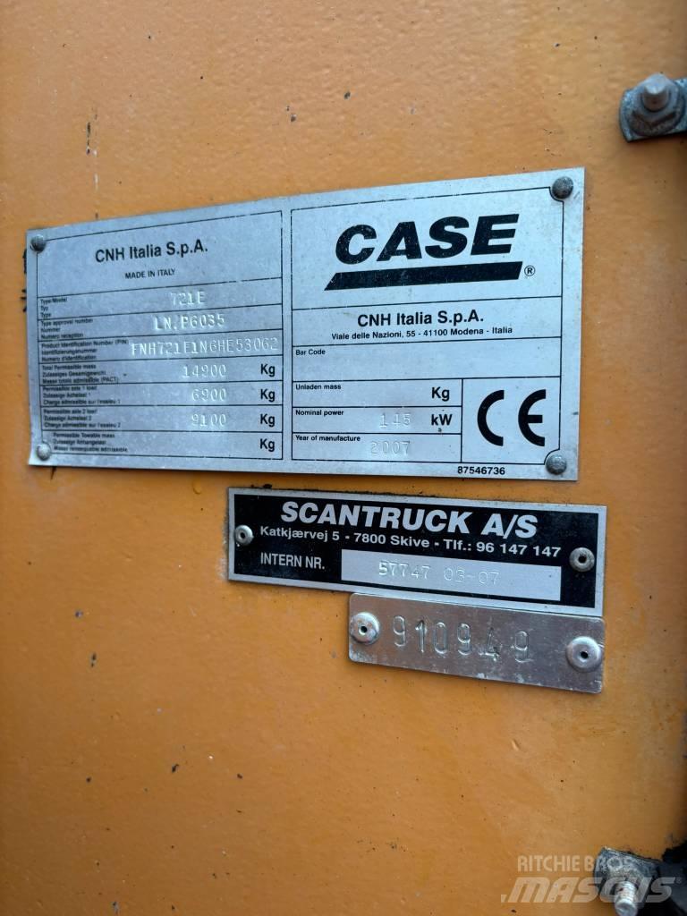 CASE 721 E Çok amaçlı yükleyiciler