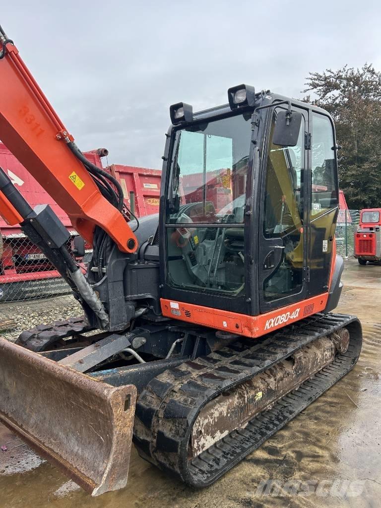 Kubota KX 080-4 Midi ekskavatörler 7 - 12 t