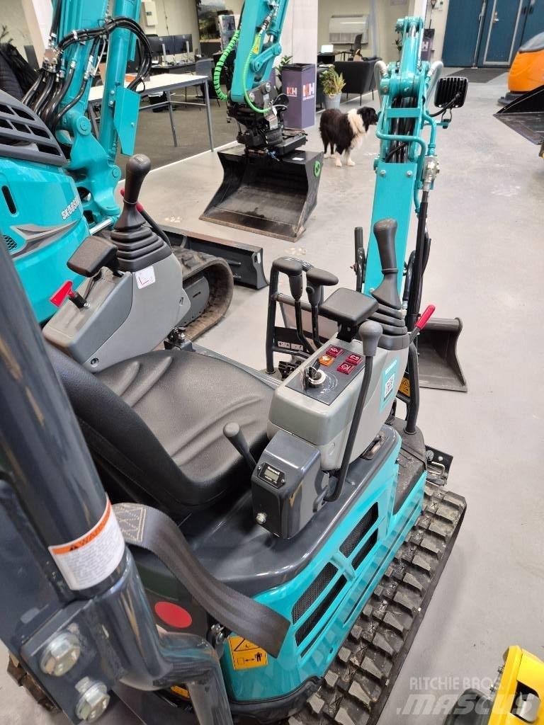 Kobelco SK 10 SR Mini ekskavatörler, 7 tona dek