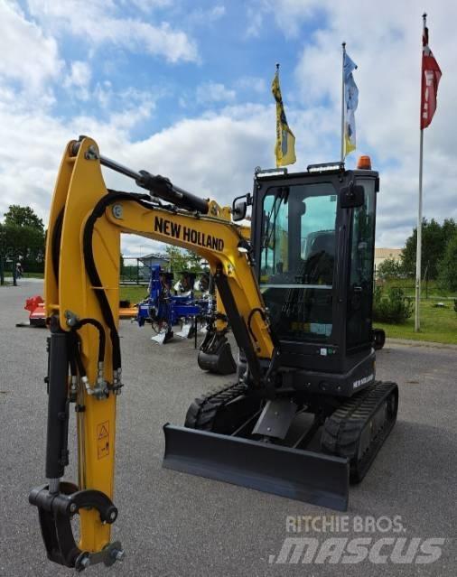 New Holland E25D Mini ekskavatörler, 7 tona dek