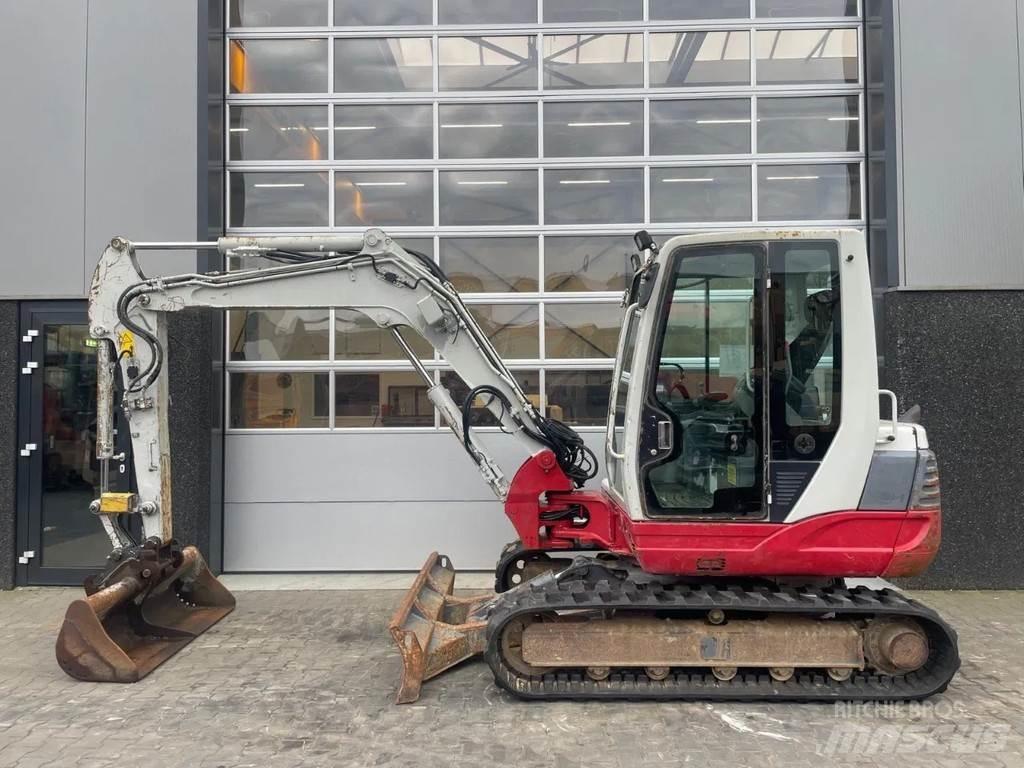 Takeuchi TB250 Mini ekskavatörler, 7 tona dek