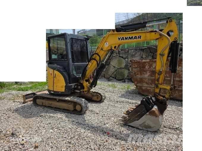 Yanmar Vio 35 Mini ekskavatörler, 7 tona dek