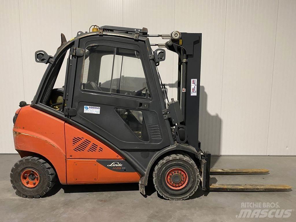 Linde H25T-393 LPG'li forkliftler
