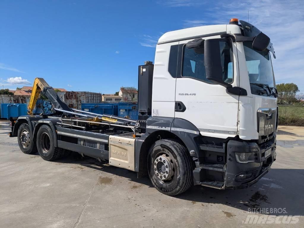 MAN TGS 26.470 Araç üstü platformlar