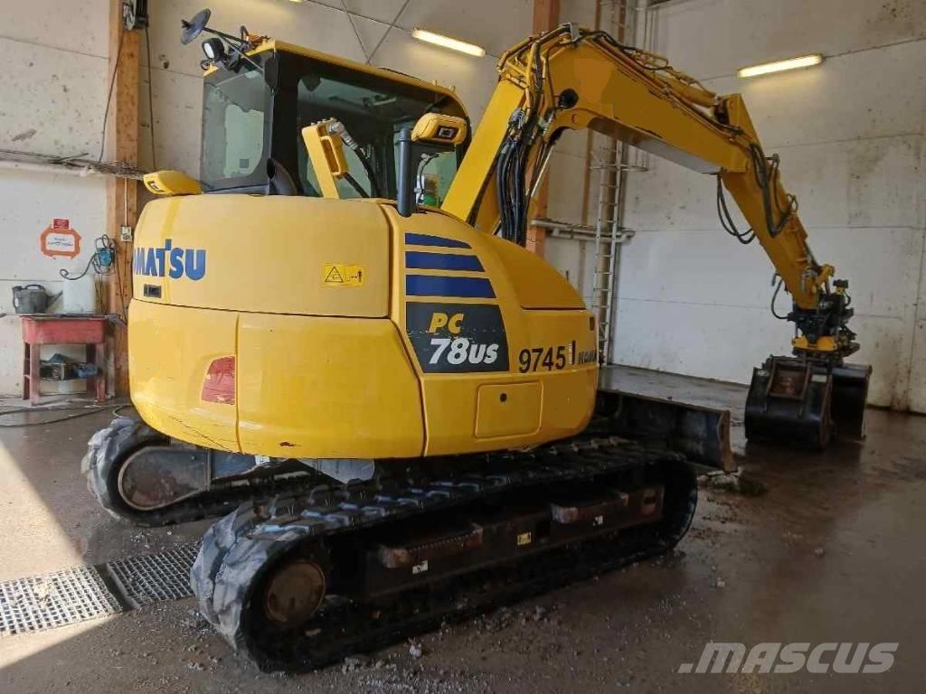 Komatsu PC78US-10 Midi ekskavatörler 7 - 12 t