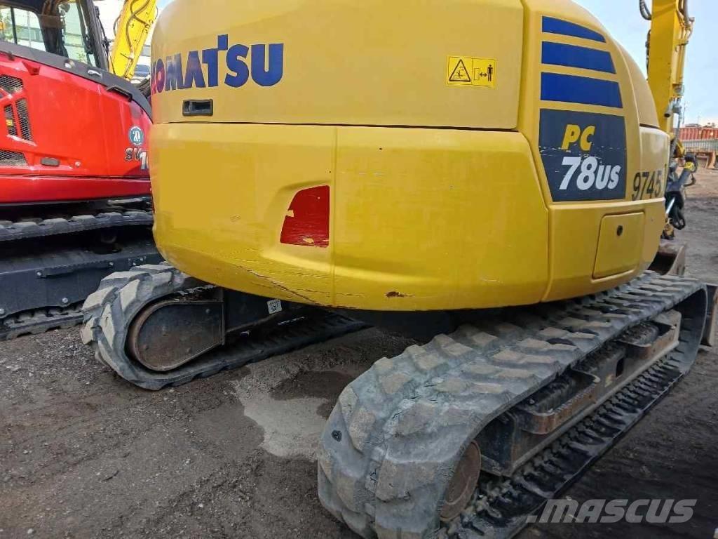 Komatsu PC78US-10 Midi ekskavatörler 7 - 12 t