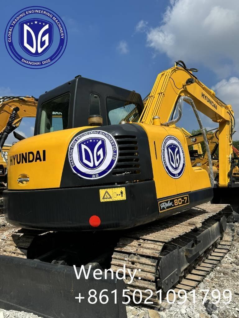 Hyundai 80-7 Paletli ekskavatörler