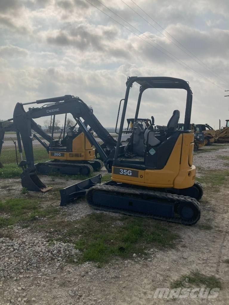 John Deere 35 G Paletli ekskavatörler