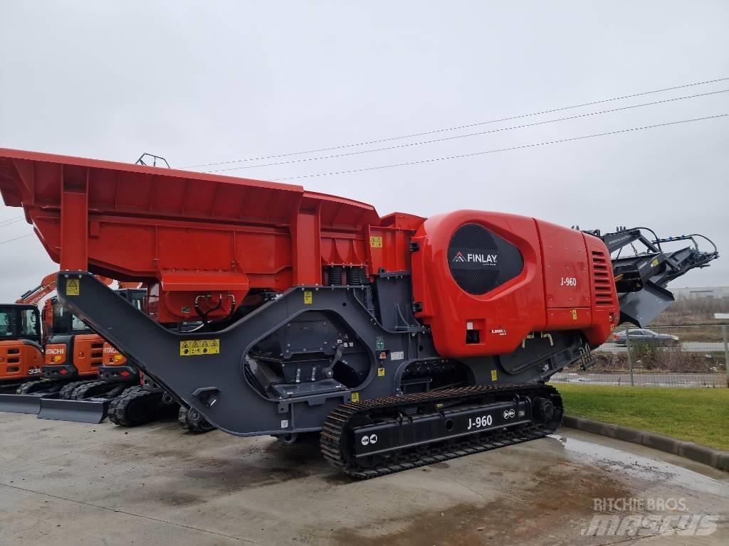 Terex Finlay J960 Gezer kırıcılar