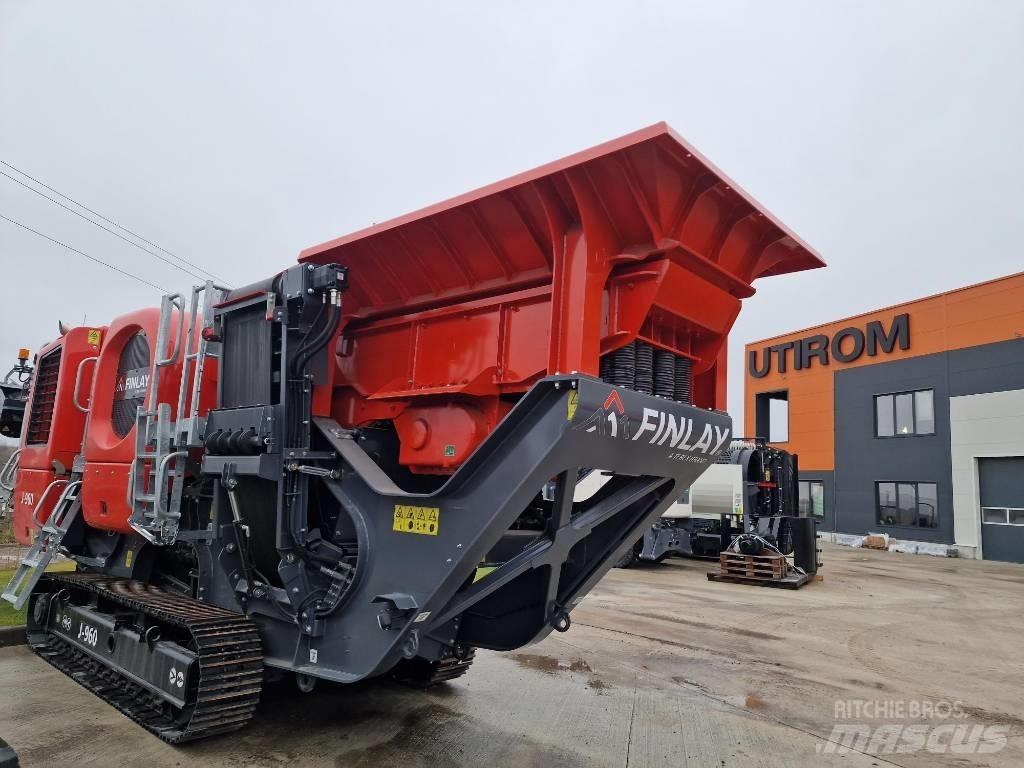 Terex Finlay J960 Gezer kırıcılar