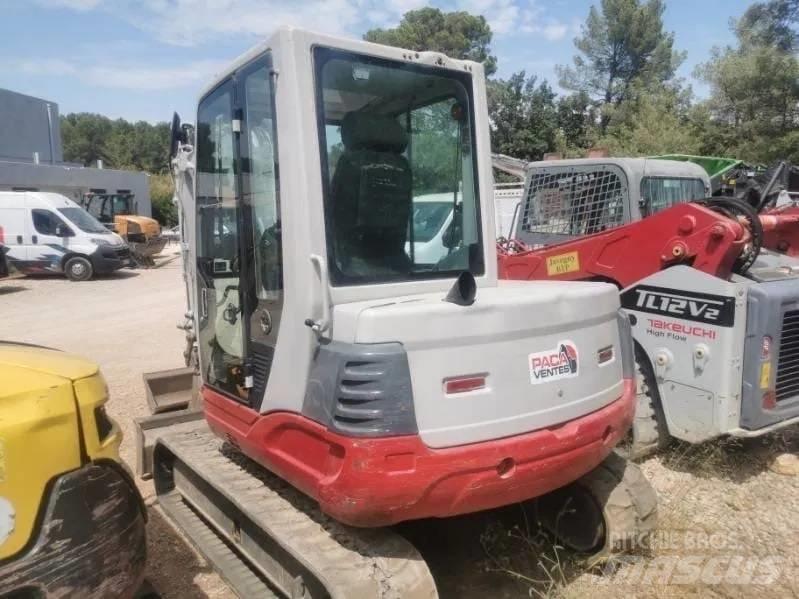 Takeuchi TB 250 Mini ekskavatörler, 7 tona dek
