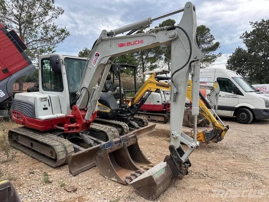 Takeuchi TB 250 Mini ekskavatörler, 7 tona dek