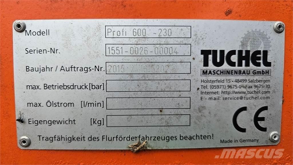 Tuchel Profi 230 Cadde süpürücüler