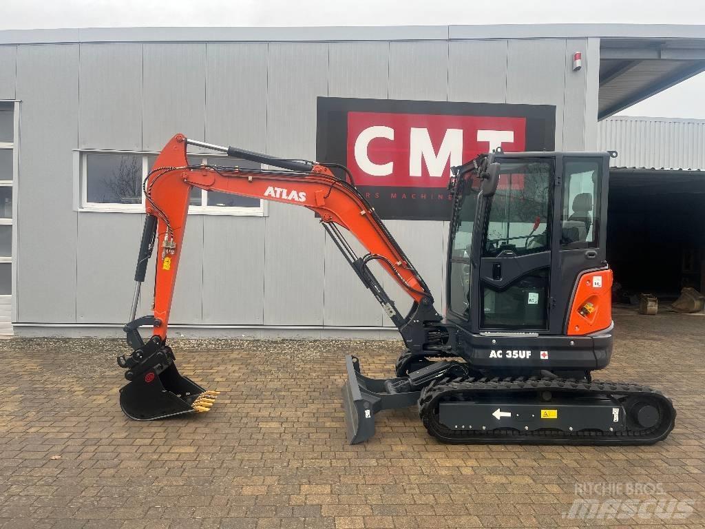 Atlas AC 35 UF Mini ekskavatörler, 7 tona dek