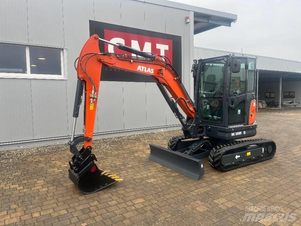 Atlas AC 35 UF Mini ekskavatörler, 7 tona dek
