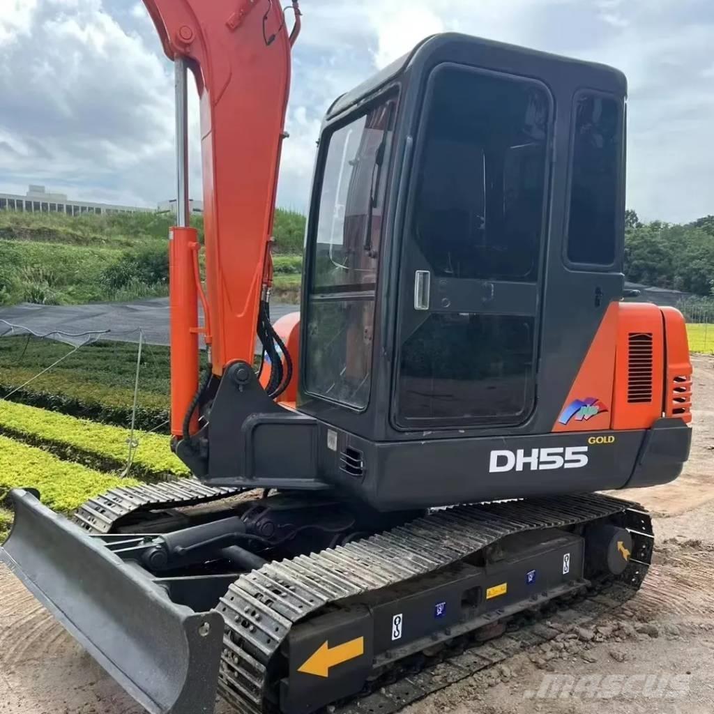 Doosan DH55 Mini ekskavatörler, 7 tona dek
