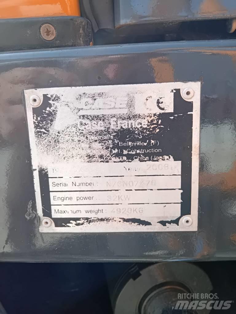 CASE CX 50 B Mini ekskavatörler, 7 tona dek