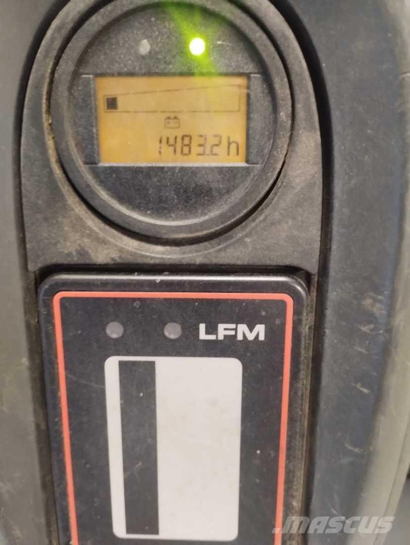 Linde T16 Yaya kumandali istif makinasi