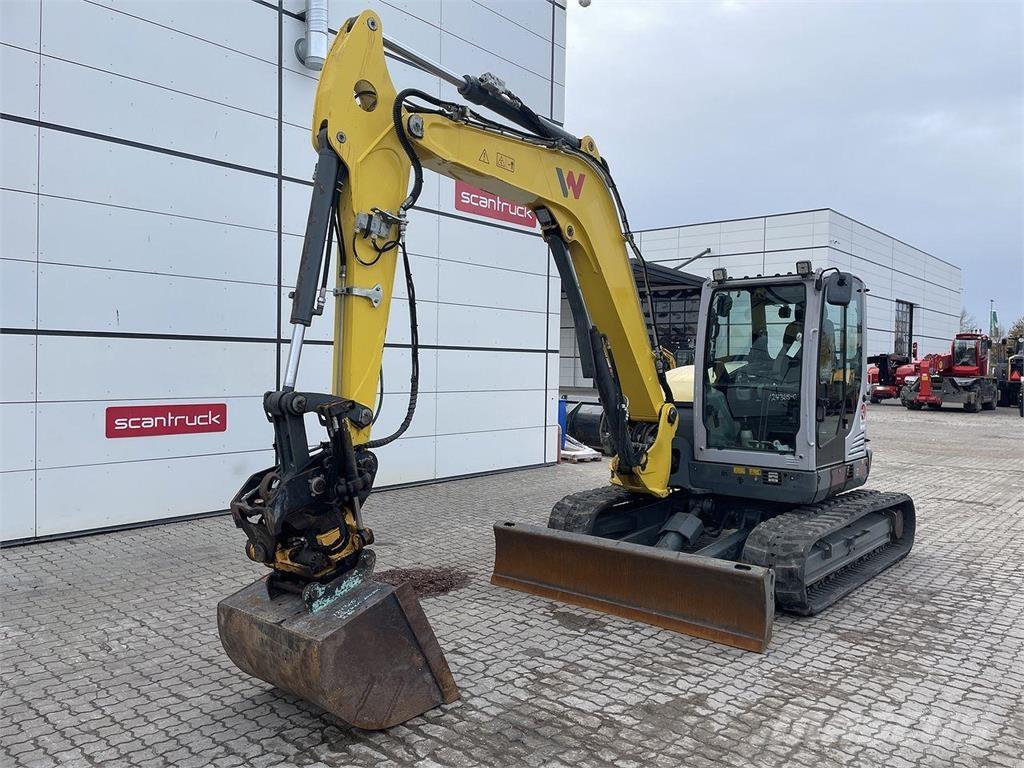 Wacker Neuson EZ80 Lastik tekerli ekskavatörler