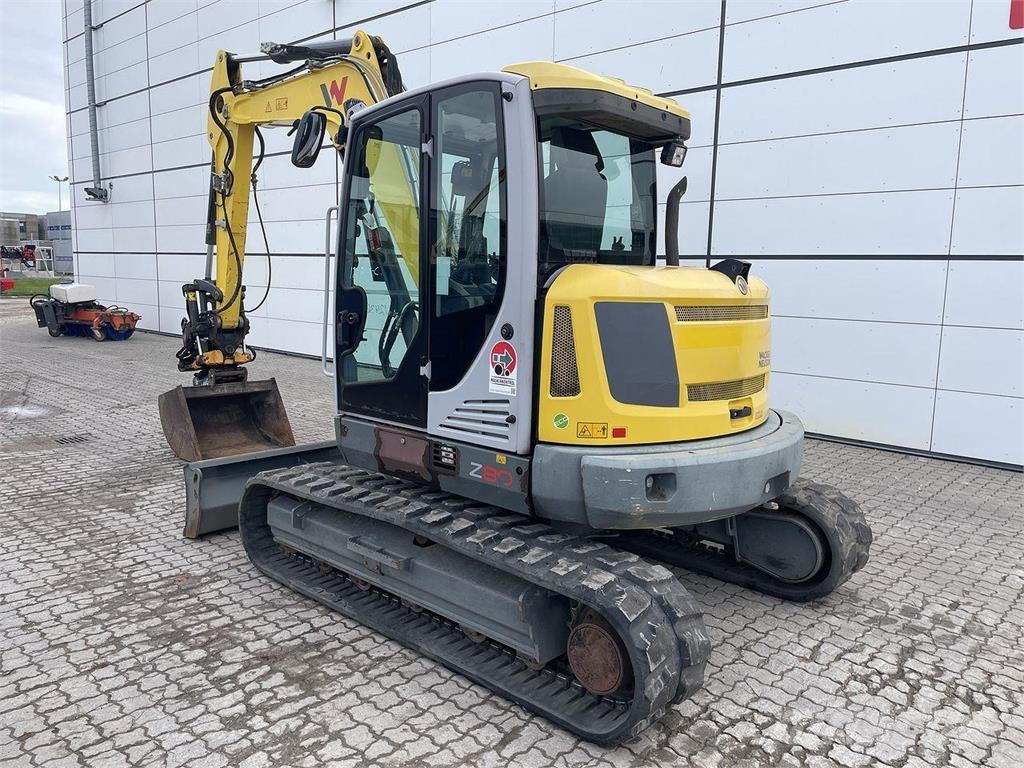 Wacker Neuson EZ80 Lastik tekerli ekskavatörler
