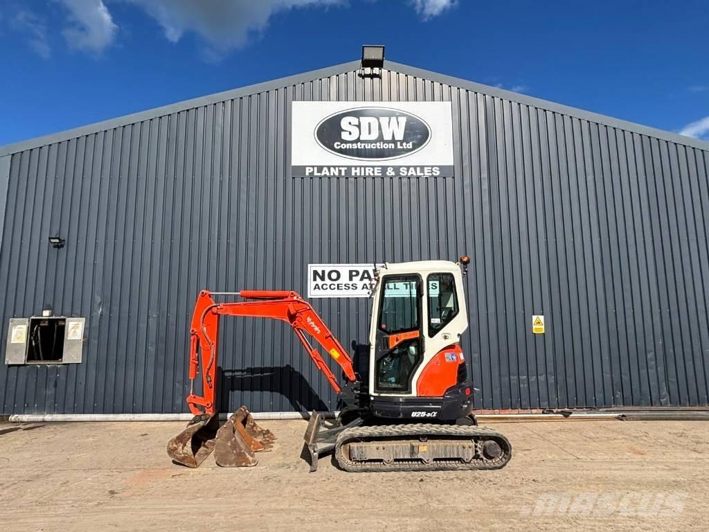 Kubota U 25-3 Mini ekskavatörler, 7 tona dek