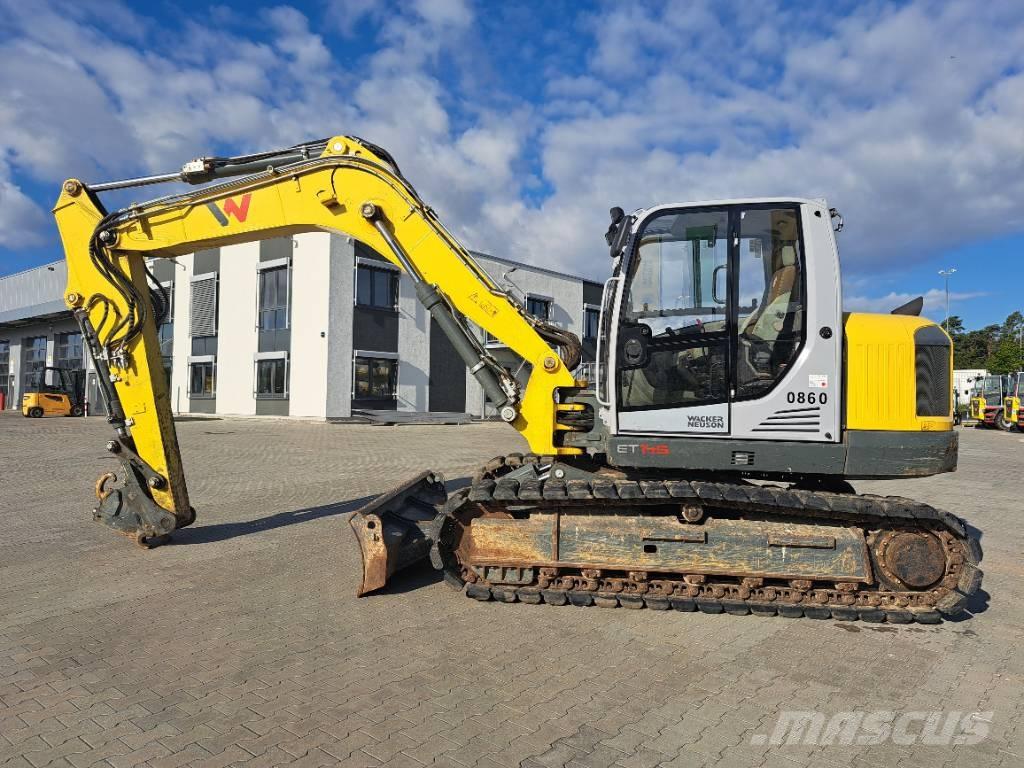Wacker Neuson ET145 Paletli ekskavatörler