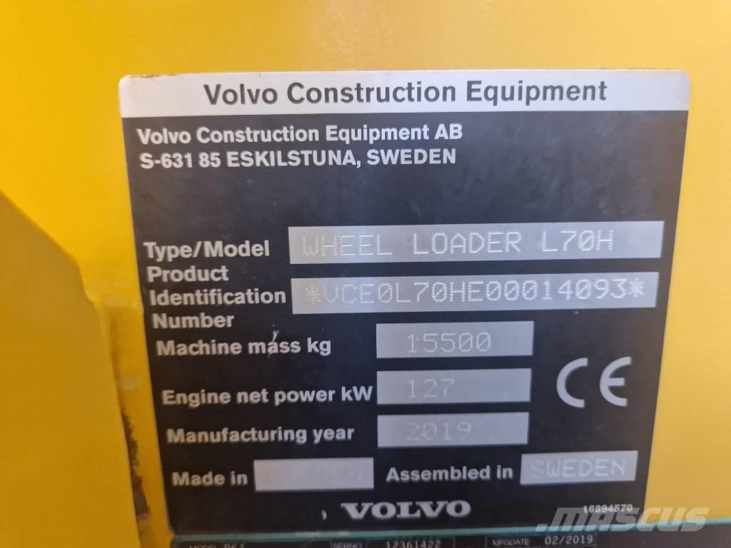 Volvo L 70 H Tekerlekli yükleyiciler