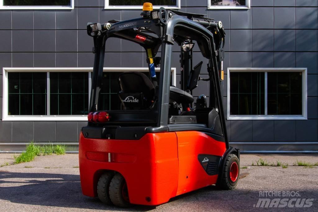 Linde E20L-02 Elektrikli forkliftler