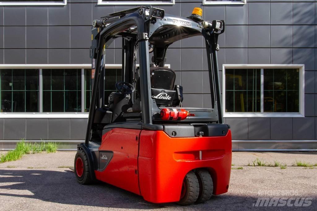 Linde E20L-02 Elektrikli forkliftler