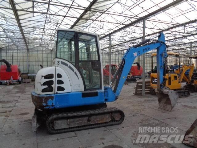 Terex TC35 Mini ekskavatörler, 7 tona dek