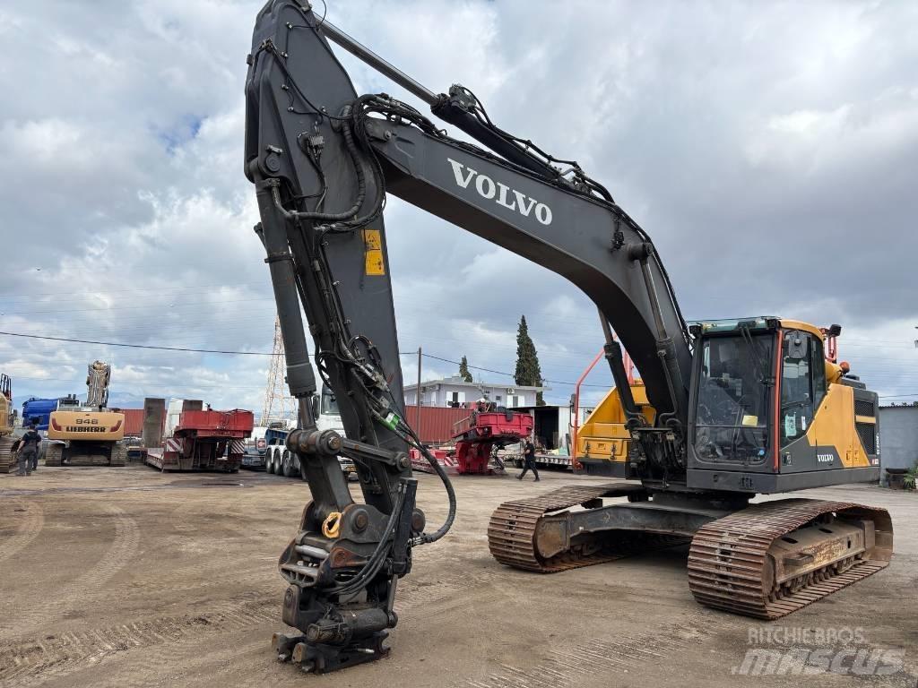 Volvo EC 250 EL Paletli ekskavatörler