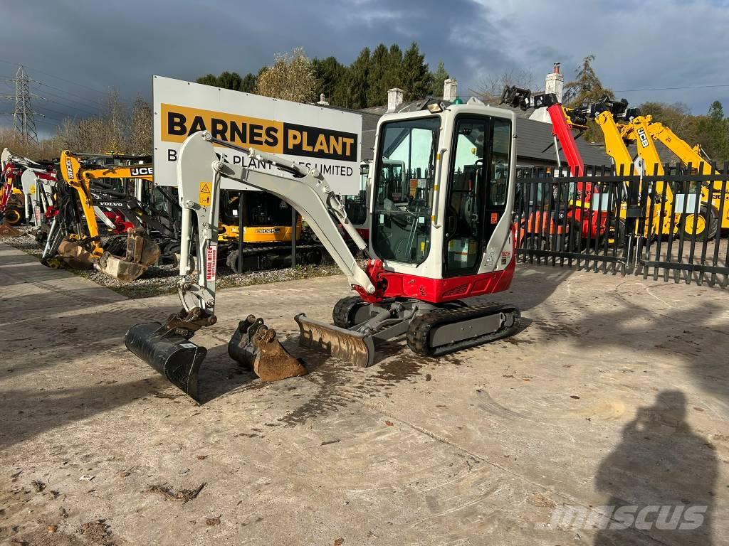 Takeuchi TB 216 Mini ekskavatörler, 7 tona dek