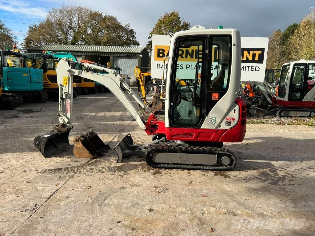 Takeuchi TB 216 Mini ekskavatörler, 7 tona dek