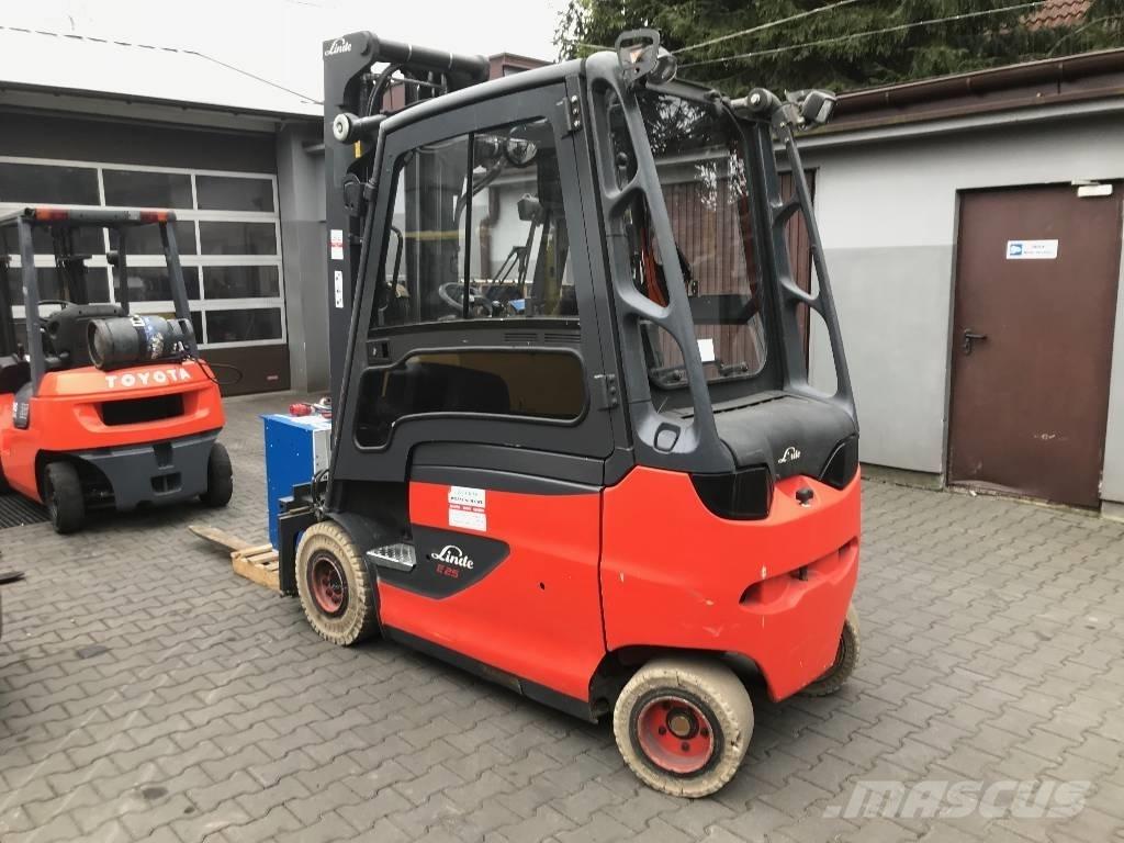 Linde E25H-01/600 Elektrikli forkliftler