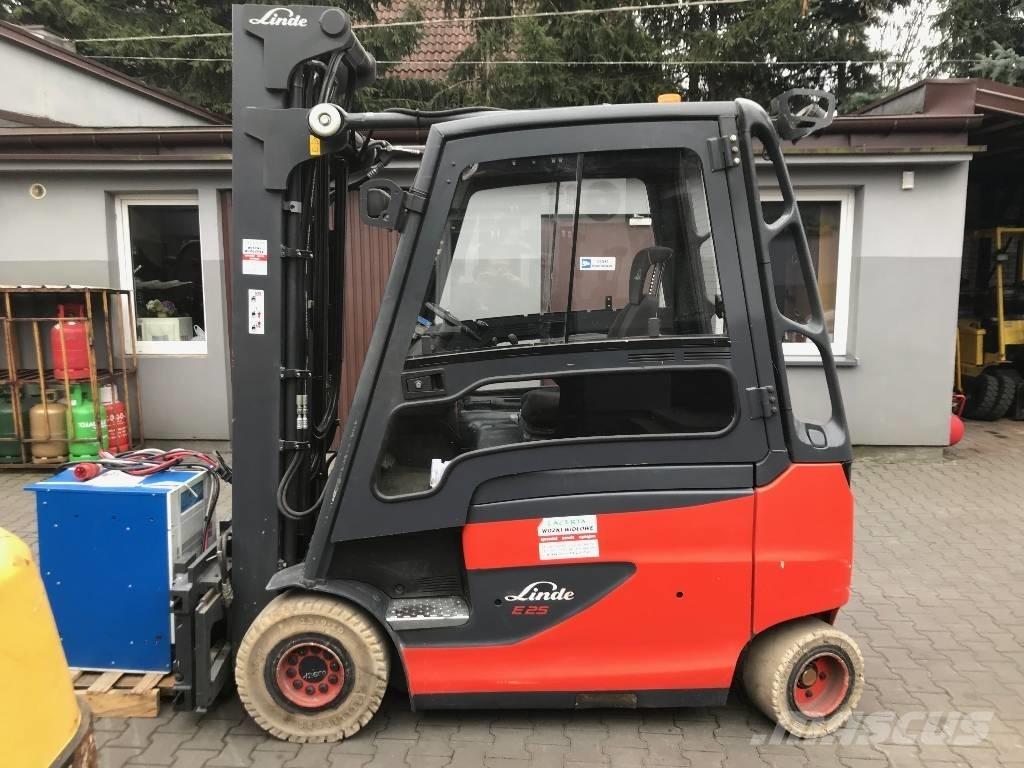Linde E25H-01/600 Elektrikli forkliftler