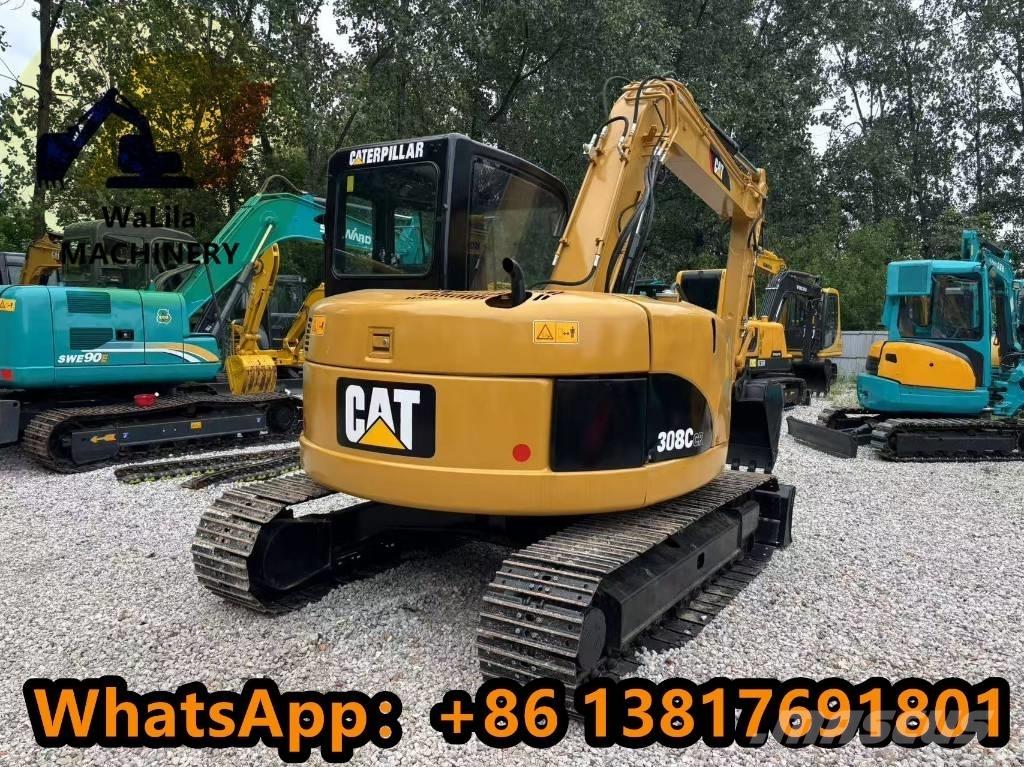 CAT 308 CR Mini ekskavatörler, 7 tona dek