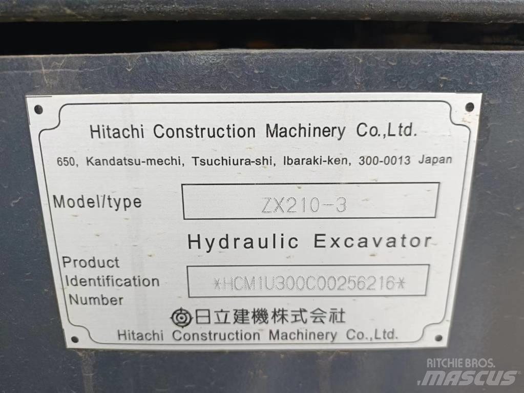 Hitachi ZX210 Paletli ekskavatörler