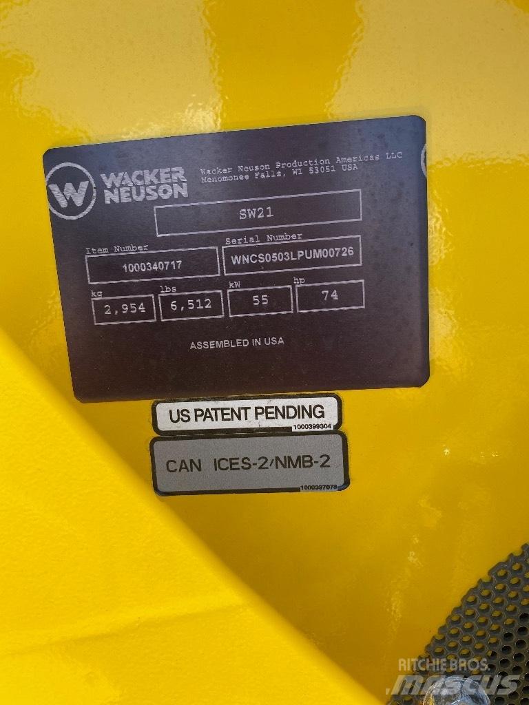 Wacker Neuson sw21 Skid steer loderler
