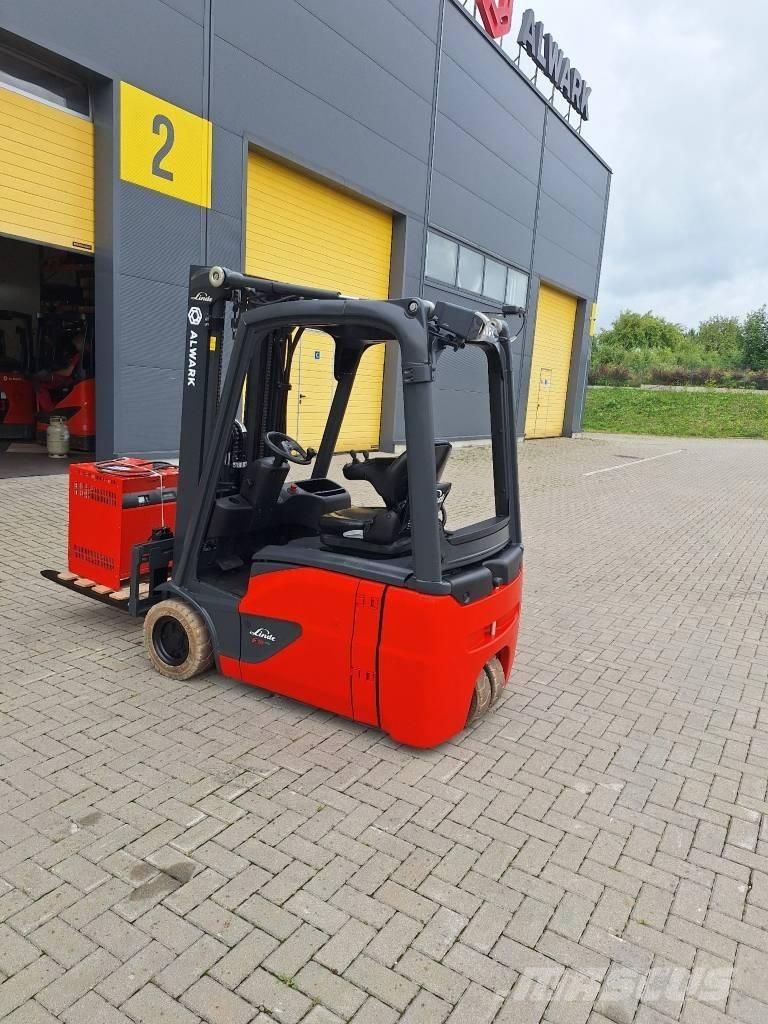 Linde E16 Elektrikli forkliftler