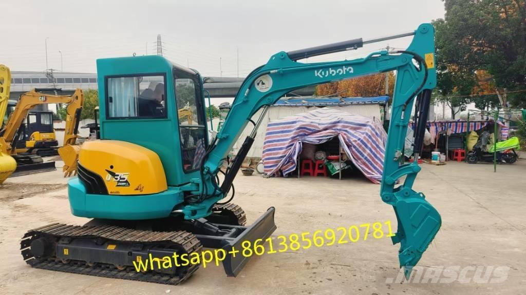 Kubota U 35 Mini ekskavatörler, 7 tona dek