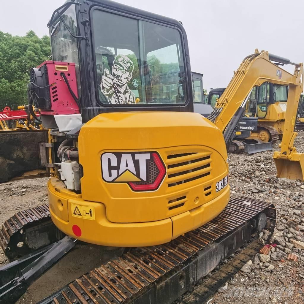 CAT 303.5 E CR Mini ekskavatörler, 7 tona dek